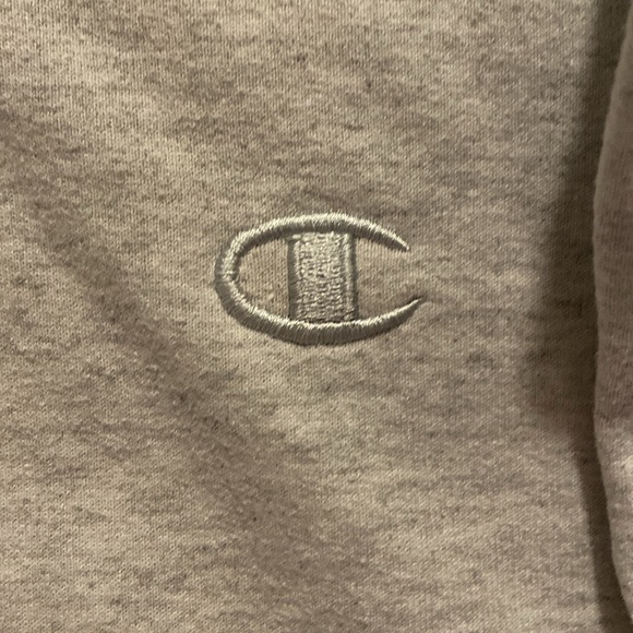 White Champion Hoodie/Sweatshirt - Picture 2 of 4